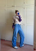 a balloon sleeve pullover (ready to ship)