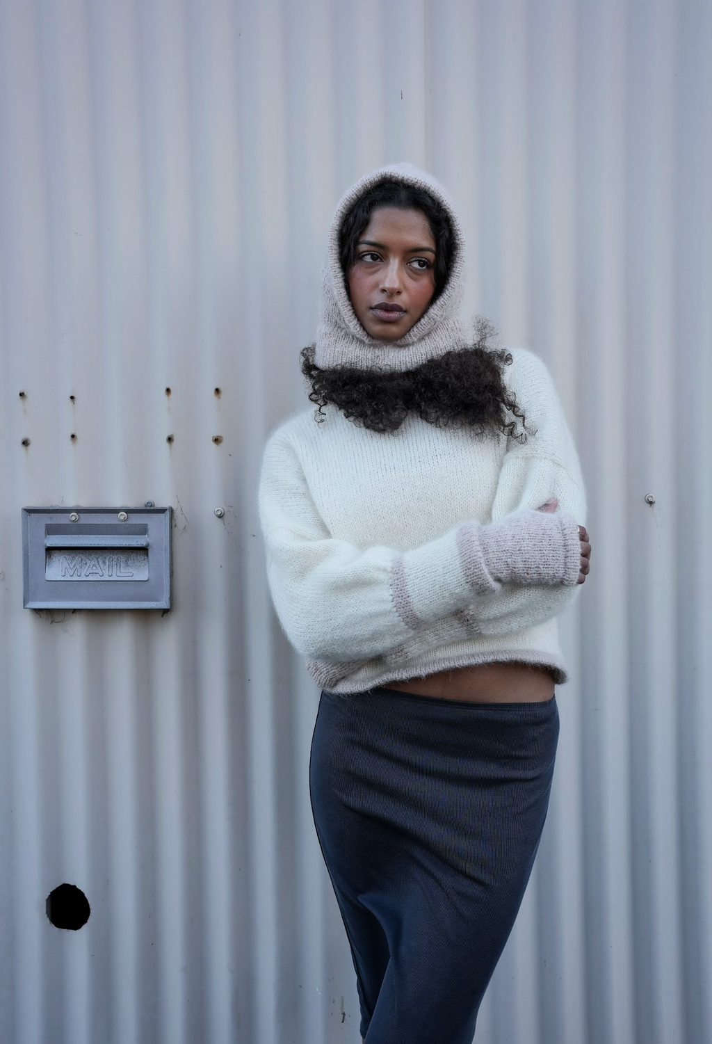 a staple knit - cream/buff (made to order)